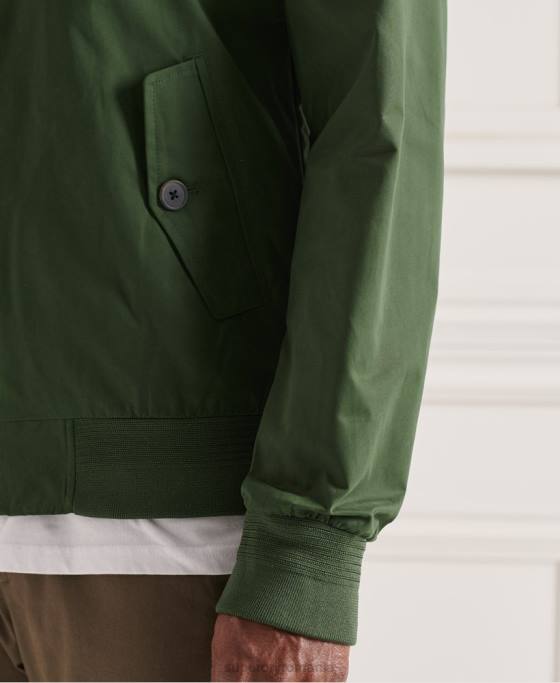 Superdry jachetă harrington iconică îmbrăcăminte verde bărbați JX0Z4614