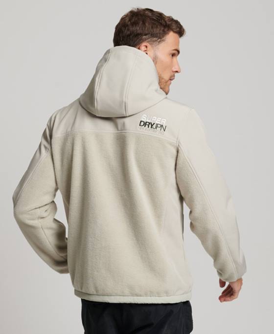 Superdry jachetă hibrid trekker îmbrăcăminte gri bărbați JX0Z939