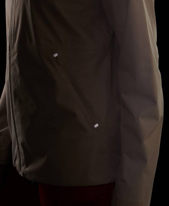 Superdry jachetă impermeabilă îmbrăcăminte bej femei JX0Z5616