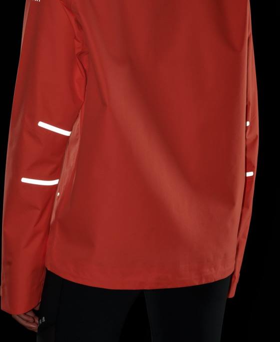 Superdry jachetă impermeabilă îmbrăcăminte coral femei JX0Z5488