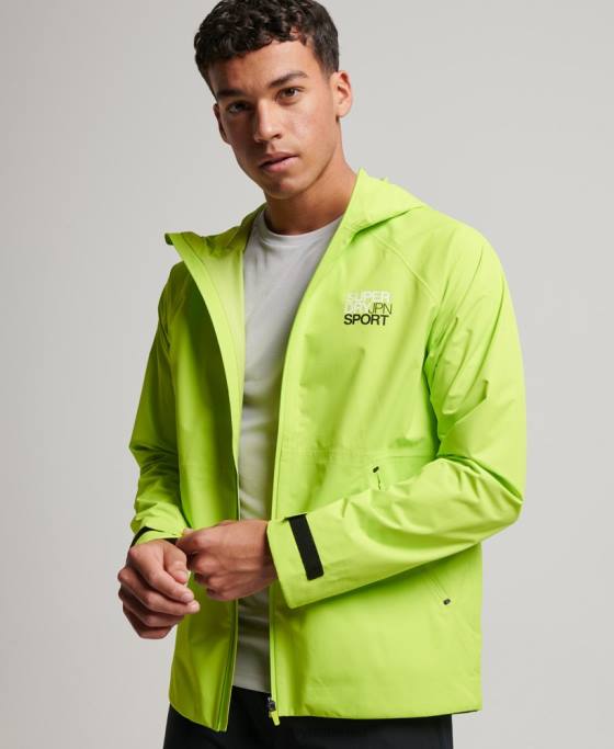 Superdry jachetă impermeabilă îmbrăcăminte verde bărbați JX0Z962