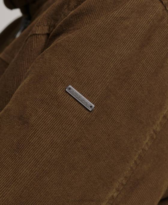 Superdry jachetă indie căptușită cu borg îmbrăcăminte maro femei JX0Z5438