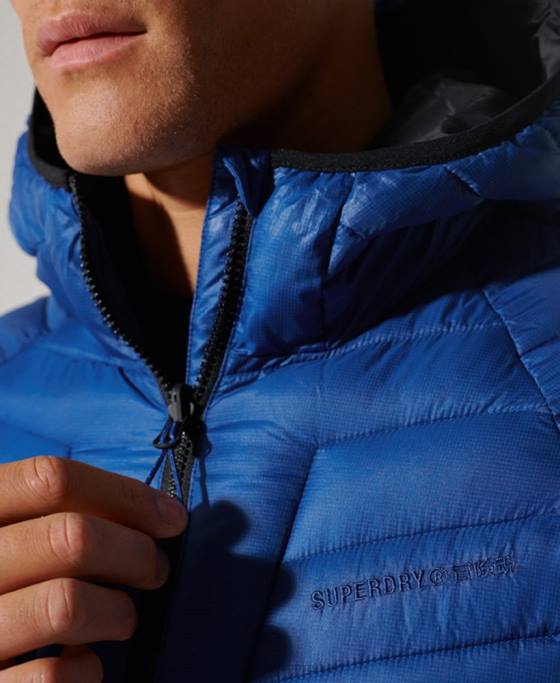 Superdry jachetă izolatoare pro curată îmbrăcăminte marina bărbați JX0Z4634