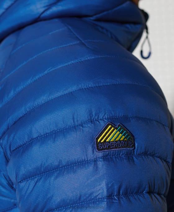 Superdry jachetă izolatoare pro curată îmbrăcăminte marina bărbați JX0Z4634