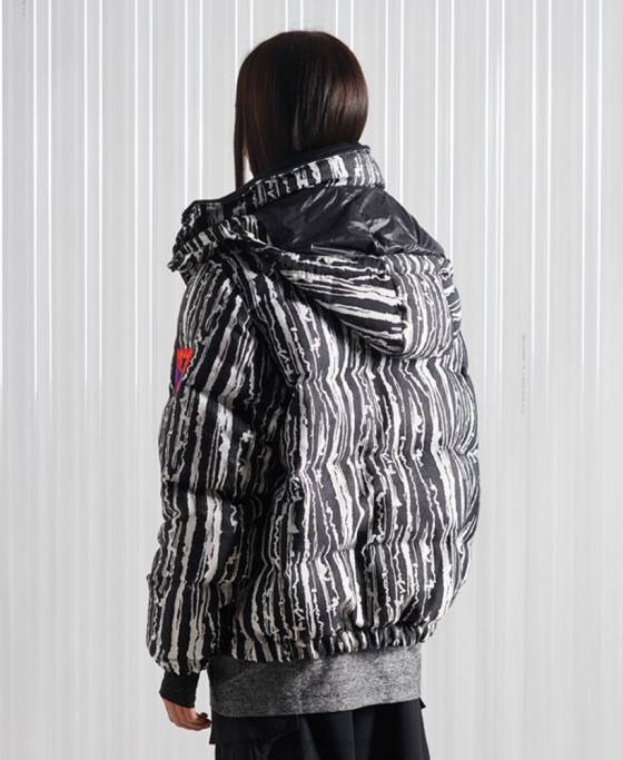 Superdry jachetă jacquard sdx ediție limitată îmbrăcăminte negru bărbați JX0Z4762