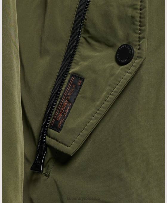Superdry jachetă militară aviator îmbrăcăminte kaki bărbați JX0Z1144
