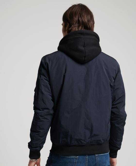 Superdry jachetă militară aviator îmbrăcăminte marina bărbați JX0Z4741