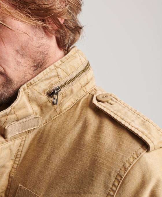 Superdry jachetă militară m65 îmbrăcăminte bronzat bărbați JX0Z1127