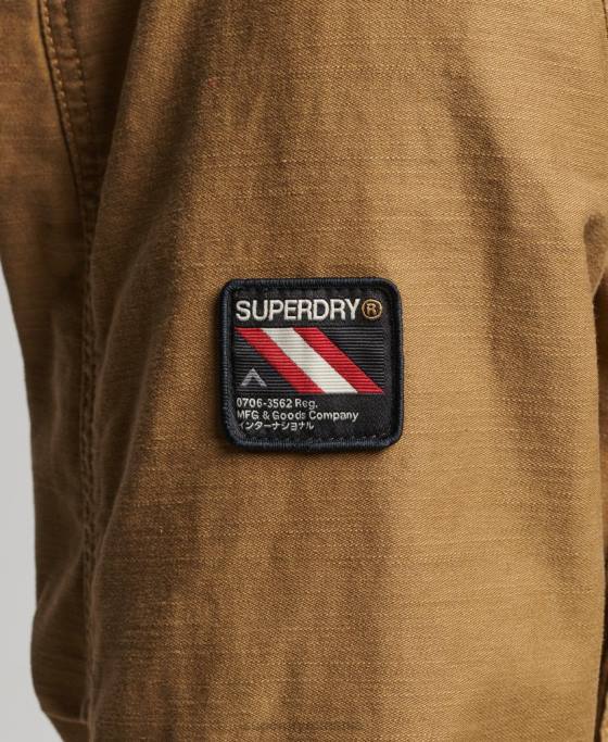 Superdry jachetă militară vintage m65 îmbrăcăminte bronzat bărbați JX0Z955