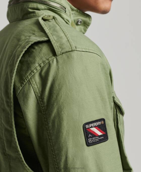 Superdry jachetă militară vintage m65 îmbrăcăminte verde bărbați JX0Z928