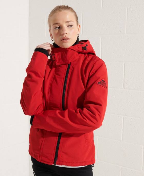 Superdry jachetă ottoman sd-windcheater îmbrăcăminte roșu femei JX0Z5676