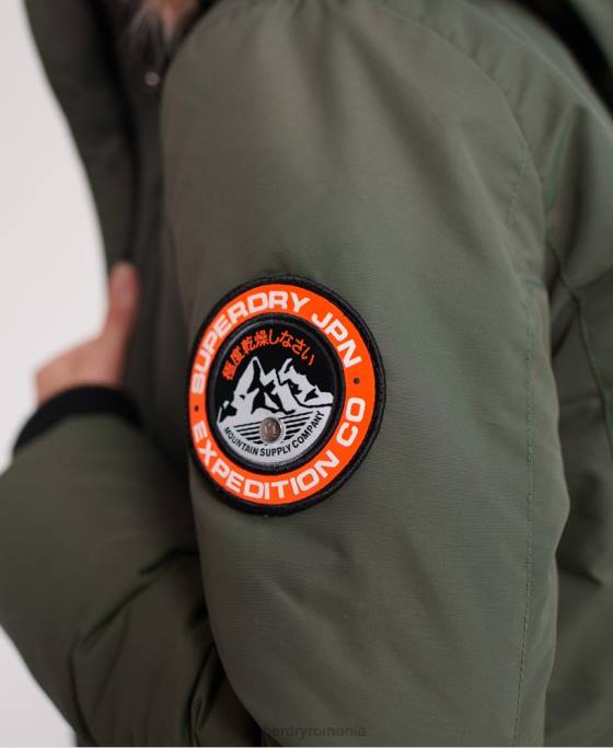 Superdry jachetă parka Ashley Everest îmbrăcăminte verde femei JX0Z5716