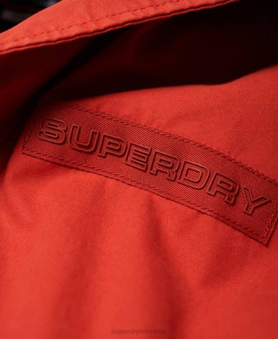 Superdry jachetă parka aviator rookie îmbrăcăminte portocale bărbați JX0Z1202