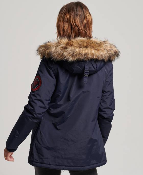 Superdry jachetă parka everest îmbrăcăminte marina femei JX0Z5570