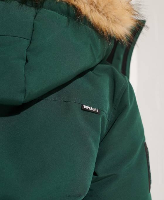 Superdry jachetă parka everest îmbrăcăminte verde bărbați JX0Z4588