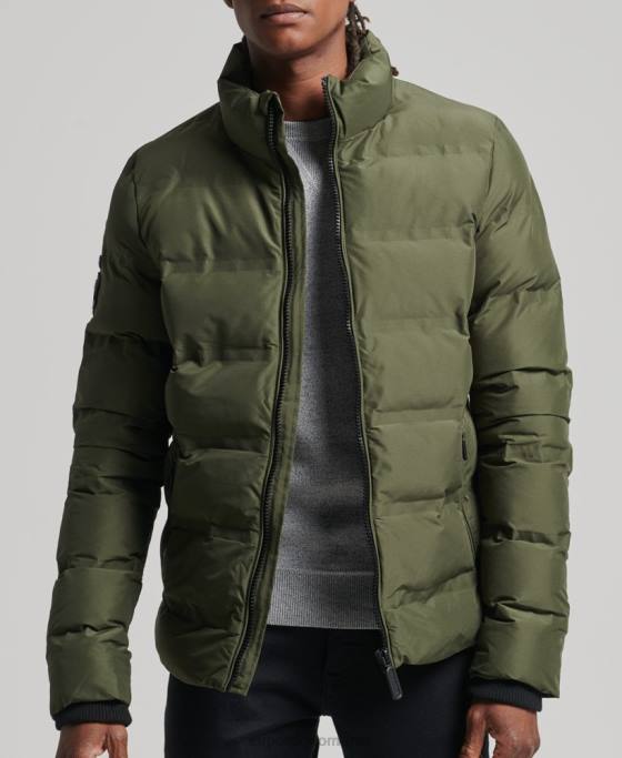 Superdry jachetă pilota radar suprem îmbrăcăminte verde bărbați JX0Z4595