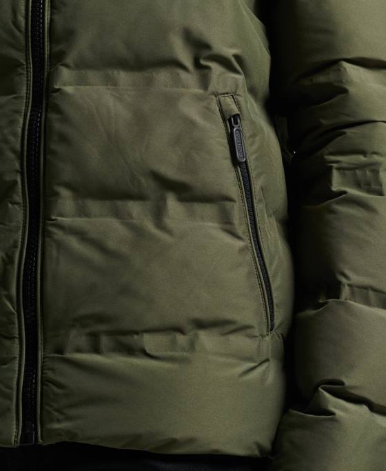 Superdry jachetă pilota radar suprem îmbrăcăminte verde bărbați JX0Z4595