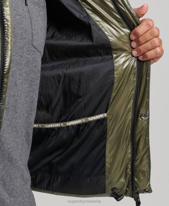 Superdry jachetă puff de lux xpd sports îmbrăcăminte verde bărbați JX0Z4648