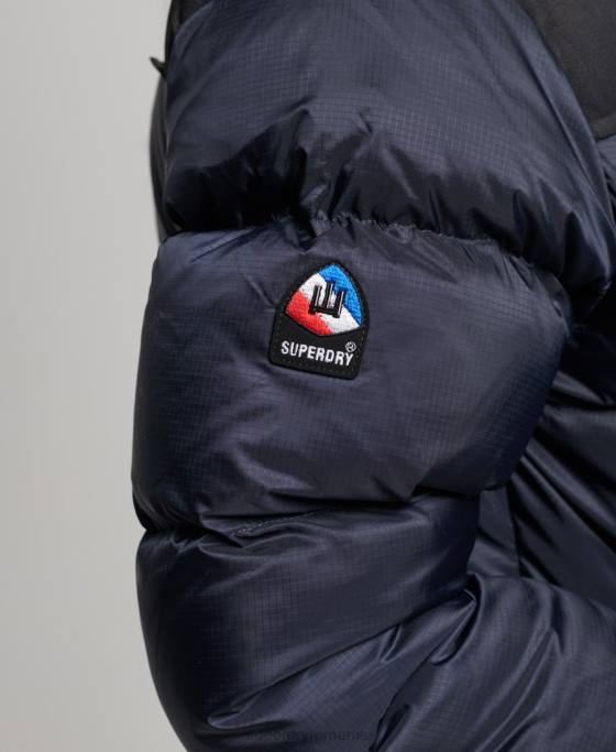 Superdry jachetă puffer cod sport îmbrăcăminte marina femei JX0Z5507