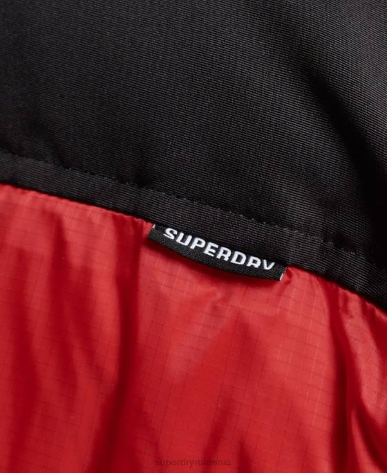Superdry jachetă puffer cod sport îmbrăcăminte roșu femei JX0Z5524