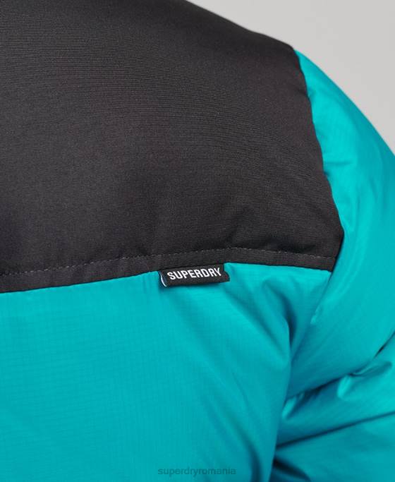 Superdry jachetă puffer cod sport îmbrăcăminte verde femei JX0Z5631