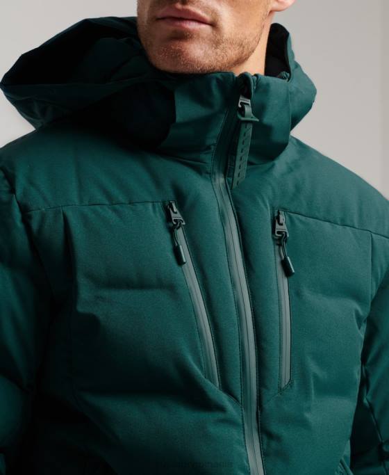 Superdry jachetă puffer ski radar pro îmbrăcăminte turcoaz bărbați JX0Z971