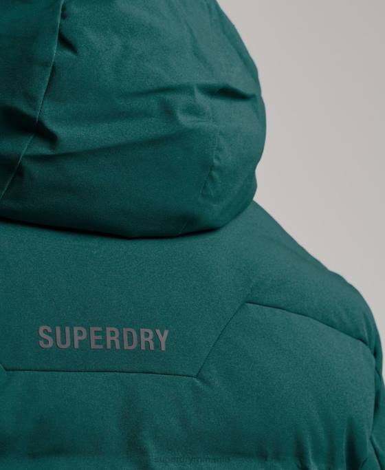 Superdry jachetă puffer ski radar pro îmbrăcăminte turcoaz bărbați JX0Z971
