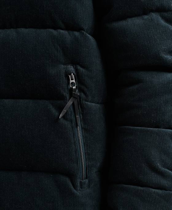 Superdry jachetă pufă retro cu șnur vintage îmbrăcăminte marina bărbați JX0Z4698