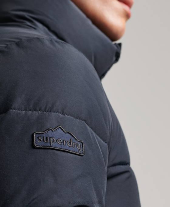 Superdry jachetă pufă retro îmbrăcăminte marina bărbați JX0Z4561