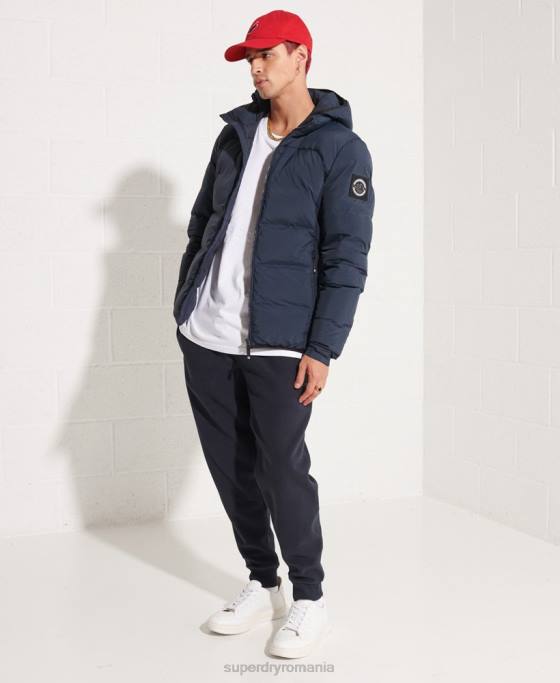 Superdry jachetă sd-breaker expedition down îmbrăcăminte marina bărbați JX0Z4665
