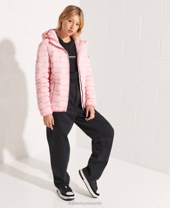 Superdry jachetă sd-breaker expedition down îmbrăcăminte roz femei JX0Z5694