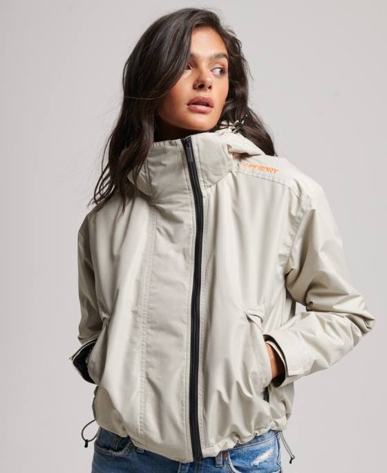 Superdry jachetă sd-windcheater îmbrăcăminte gri femei JX0Z3519