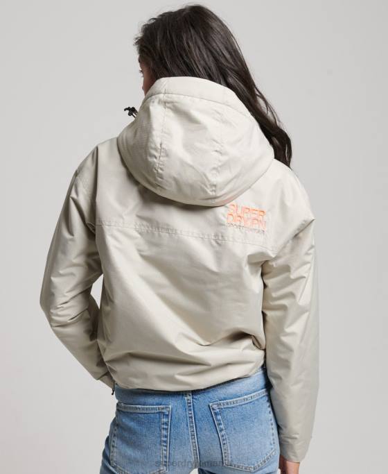 Superdry jachetă sd-windcheater îmbrăcăminte gri femei JX0Z3519