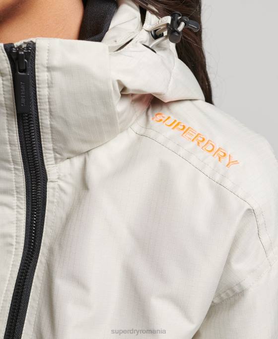 Superdry jachetă sd-windcheater îmbrăcăminte gri femei JX0Z3519