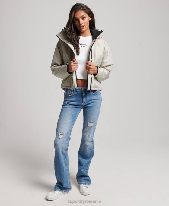 Superdry jachetă sd-windcheater îmbrăcăminte gri femei JX0Z3519