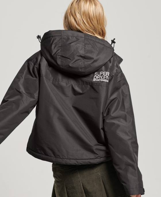 Superdry jachetă sd-windcheater îmbrăcăminte negru femei JX0Z3557