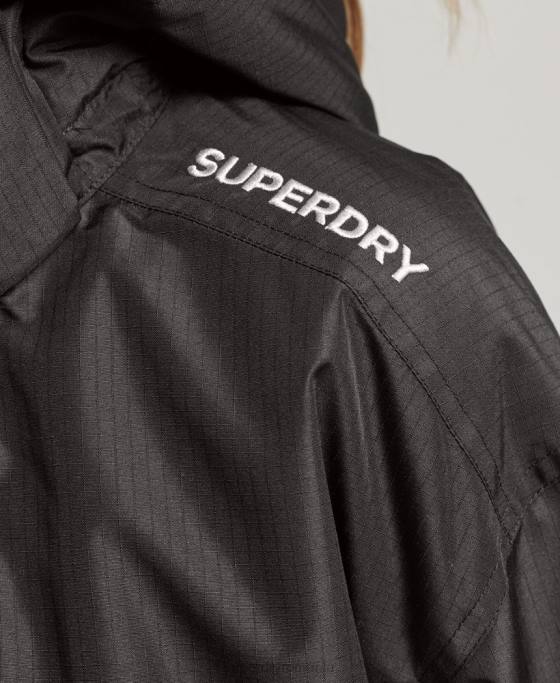 Superdry jachetă sd-windcheater îmbrăcăminte negru femei JX0Z3557