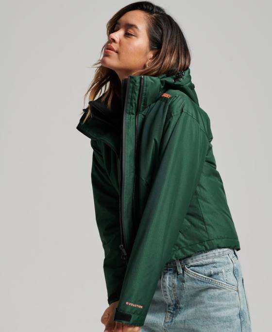 Superdry jachetă sd-windcheater îmbrăcăminte verde femei JX0Z3527