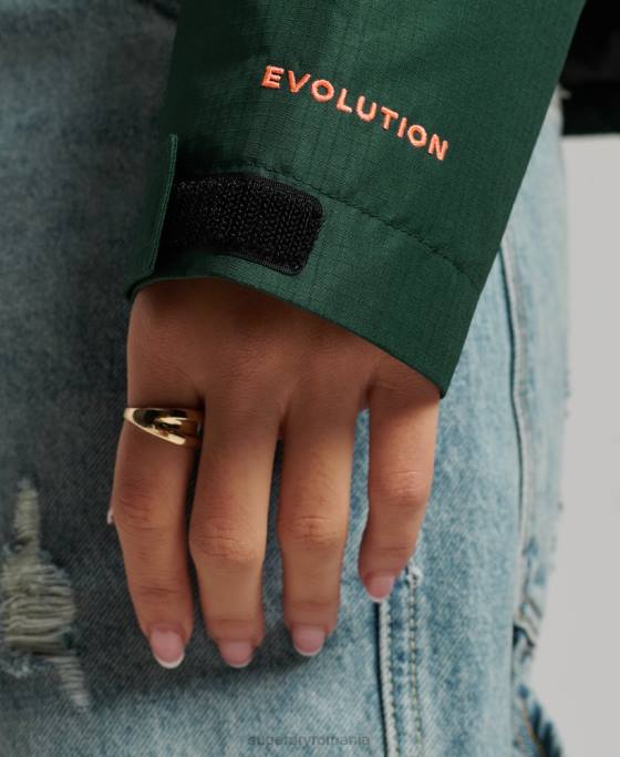 Superdry jachetă sd-windcheater îmbrăcăminte verde femei JX0Z3527
