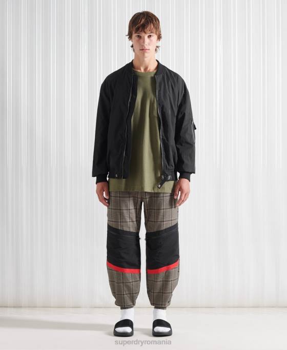 Superdry jachetă sdx future ma1 ediție limitată îmbrăcăminte negru bărbați JX0Z4790