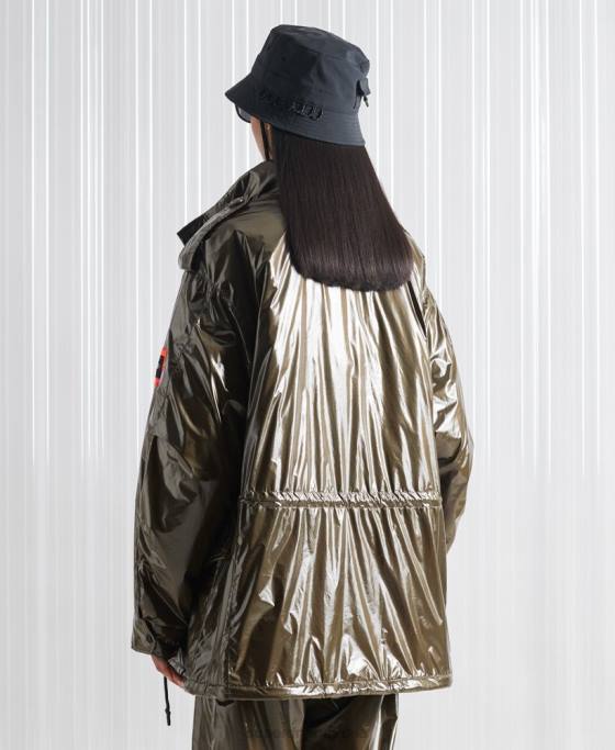 Superdry jachetă sdx m65 ediție limitată strălucitoare îmbrăcăminte verde bărbați JX0Z4584