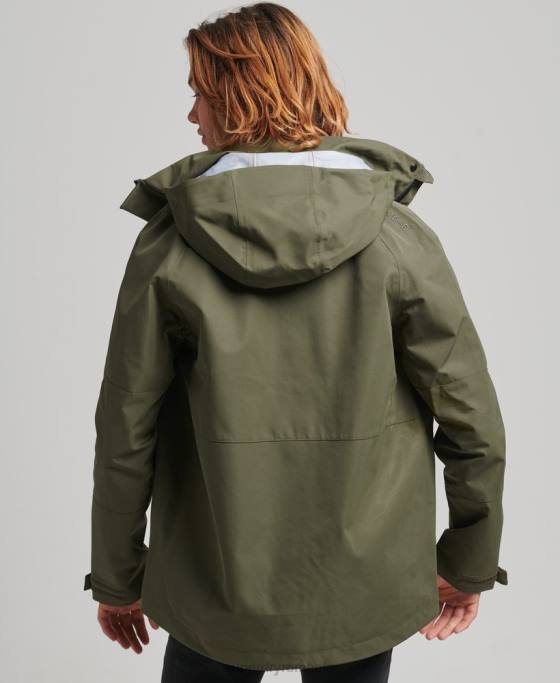 Superdry jachetă shell impermeabilă xpd îmbrăcăminte kaki bărbați JX0Z4693