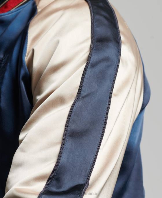 Superdry jachetă sukajan îmbrăcăminte albastru inchis bărbați JX0Z904