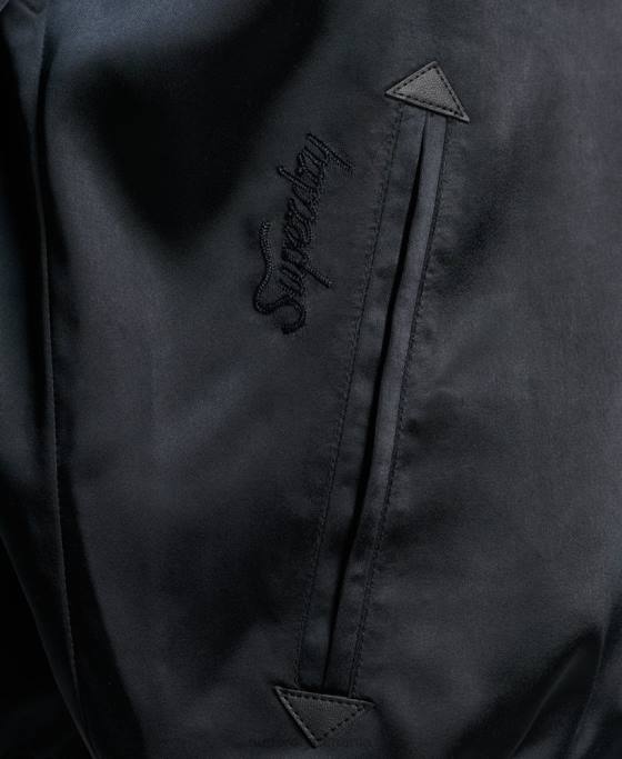Superdry jachetă sukajan îmbrăcăminte negru bărbați JX0Z935