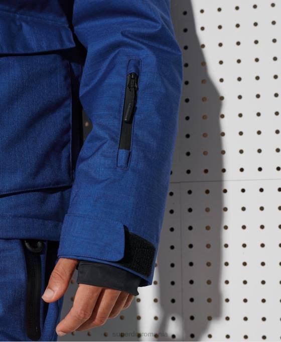 Superdry jachetă supremă de salvare montană îmbrăcăminte albastru bărbați JX0Z1403