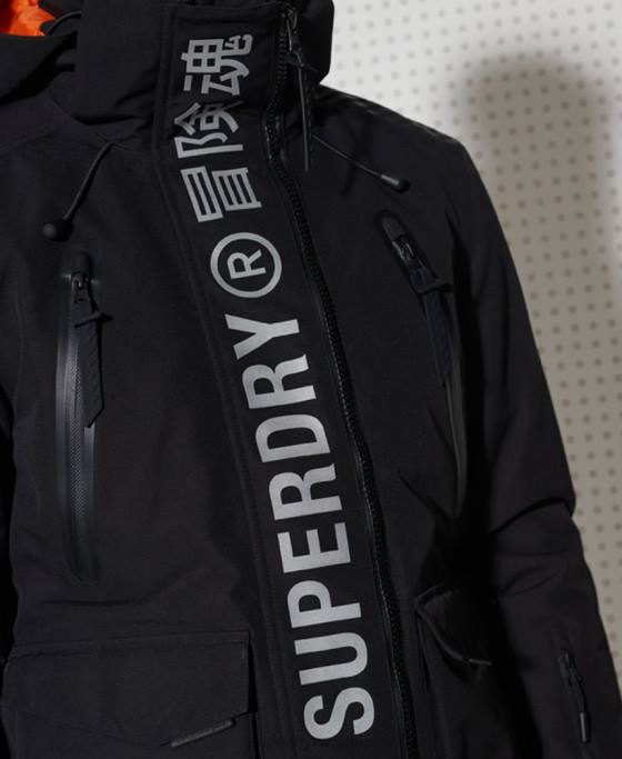 Superdry jachetă supremă de salvare montană îmbrăcăminte negru bărbați JX0Z1400
