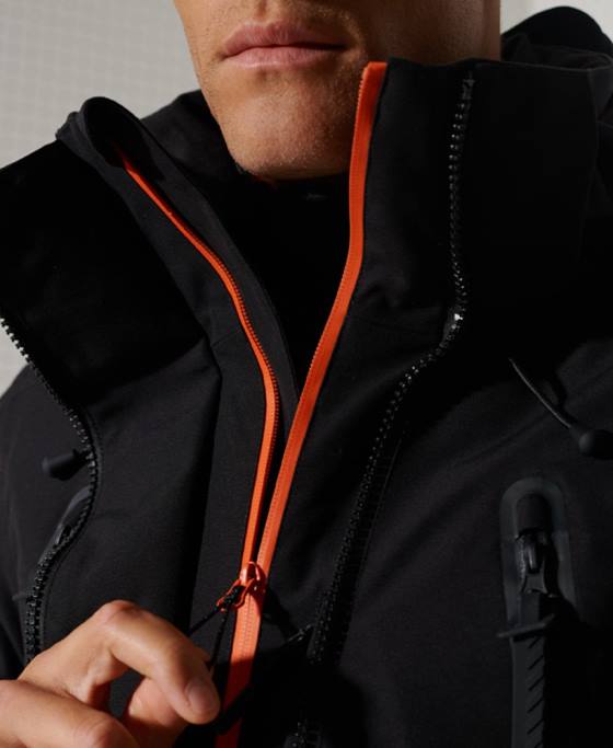 Superdry jachetă supremă de salvare montană îmbrăcăminte negru bărbați JX0Z1400