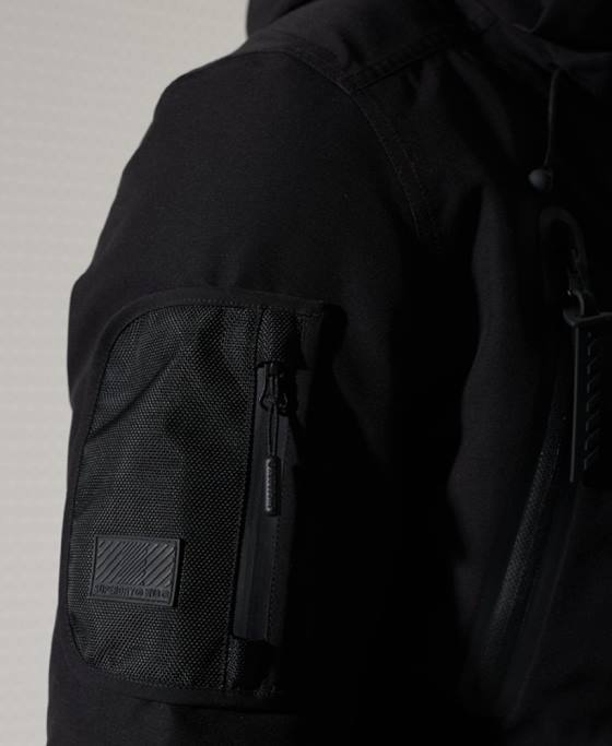 Superdry jachetă supremă de salvare montană îmbrăcăminte negru bărbați JX0Z1400