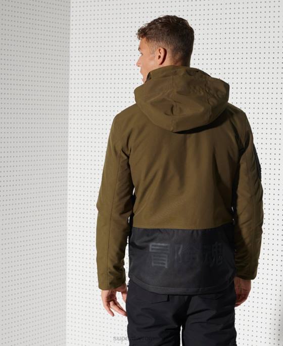 Superdry jachetă supremă de salvare montană îmbrăcăminte verde bărbați JX0Z1401
