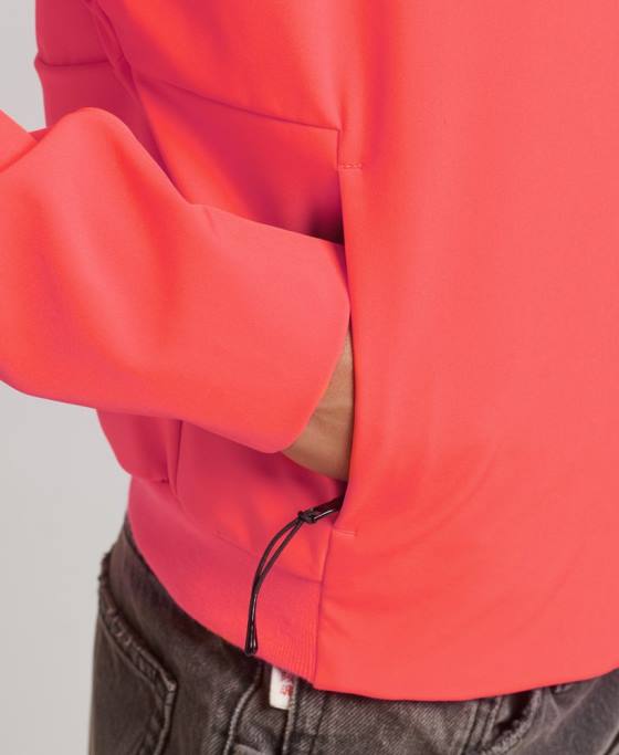 Superdry jachetă tech crop softshell îmbrăcăminte coral femei JX0Z5499
